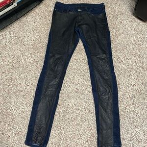 Guess leather stretch power jeans